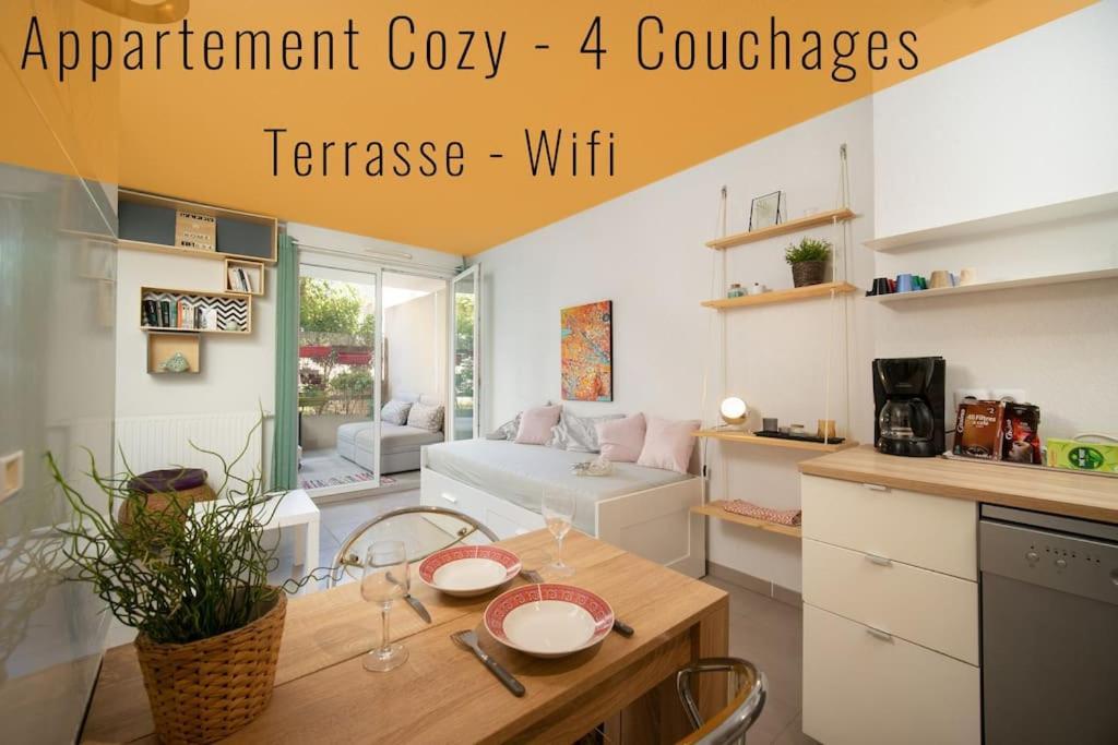 Fully Equipped Apartment With Terrace Sleeps 4 Marseille Exteriör bild